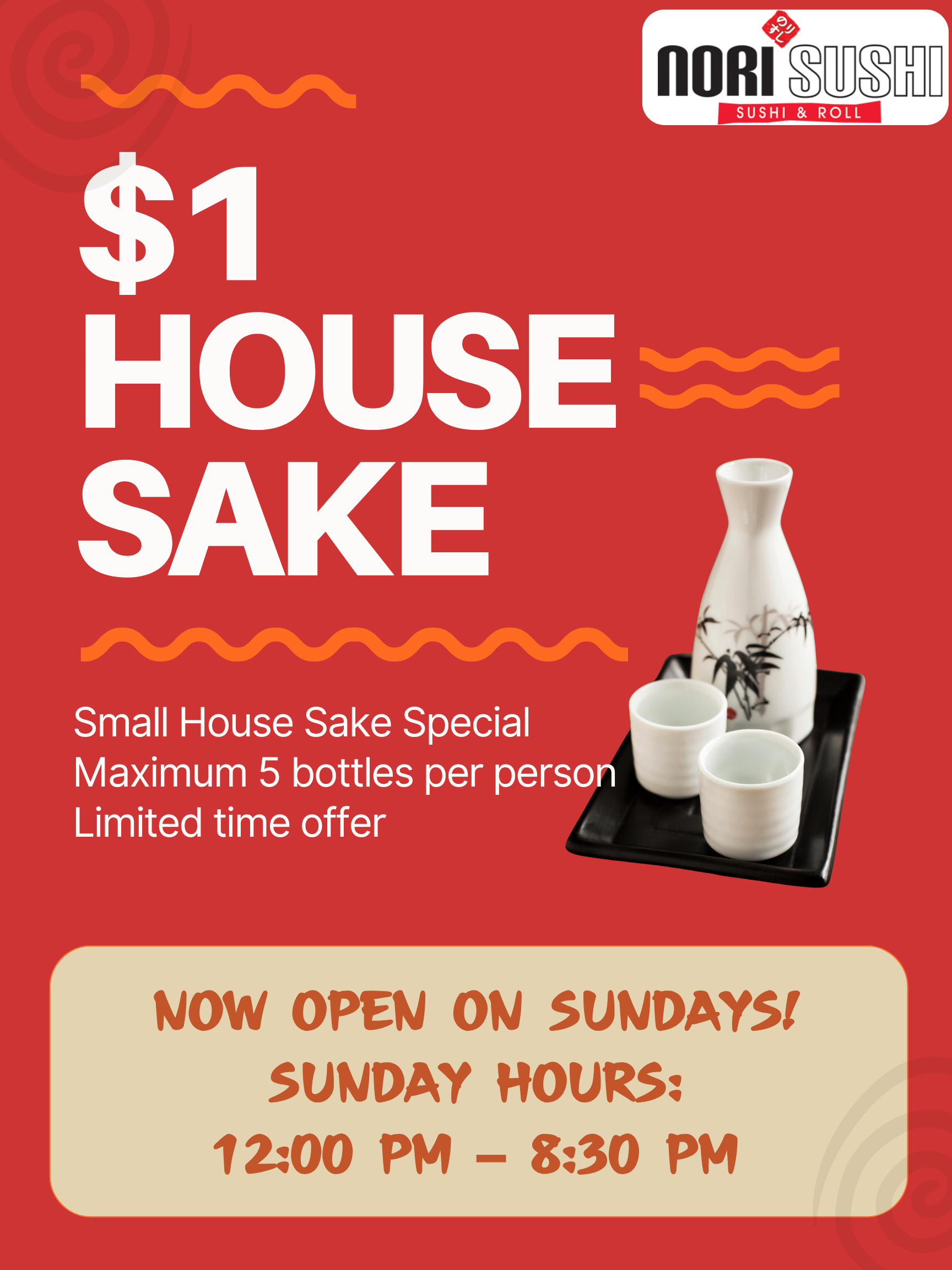 Nori Sushi Promotion